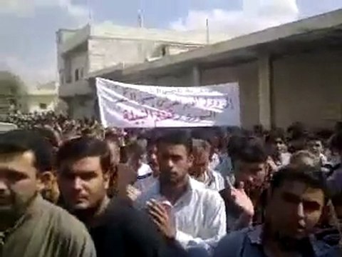 فري برس ادلب معرة حرمة جمعة المجلس الوطني يمثلنا 7 10 2011
