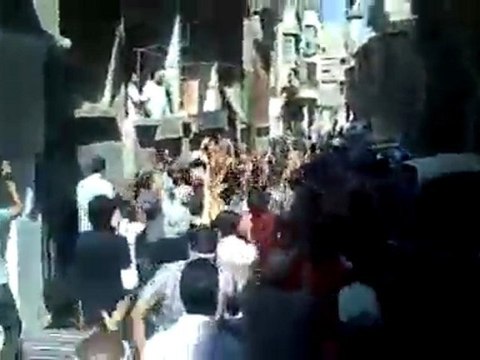 فري برس دمشق الميدان مظاهرة جامع الغواص جمعة المجلس الوطني 7 10 2011
