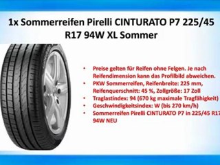 TOP 10 Pirelli Cinturato P7 zu kaufen