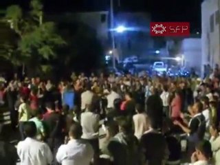 فري برس   ادلب سرمين مظاهرة مسائية دعما للمجلس الوطني 4 10 2011