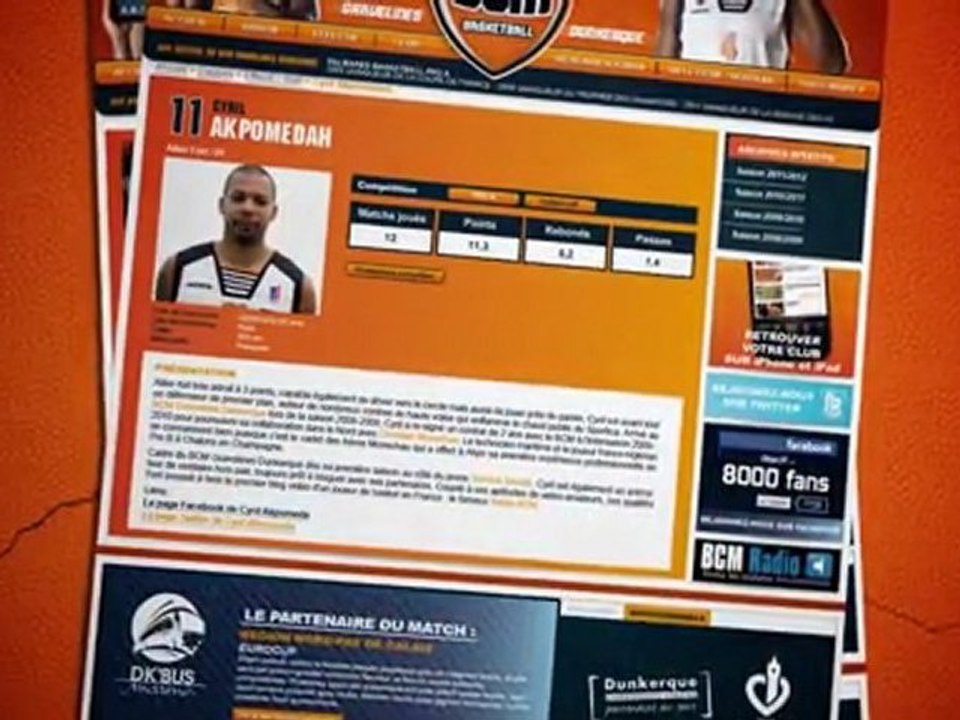 Bcmbasket.com, nouvelle génération ...