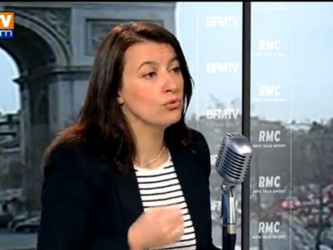 Cécile Duflot sur BFMTV : Eva Joly est candidate parce que ça a un sens .