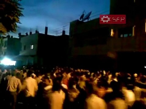 فري برس قامشلو تشييع جثمان الشهيد البطل جمال حسين 8 10 2011