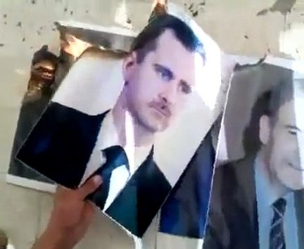 فري برس درعا خربة غزالة حملة تنظيف المدارس من صور بشار