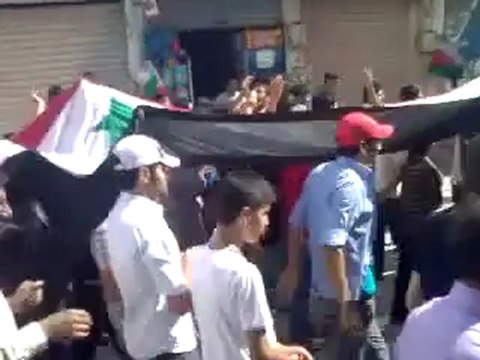 فري برس عامودا وحدة وحدة وطنية بدنا حماية دولية 9 10 2011