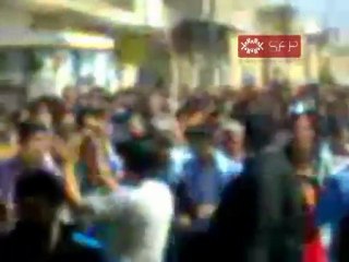 فري برس   الاحد مظاهره احرار الدرباسية9 10 2011