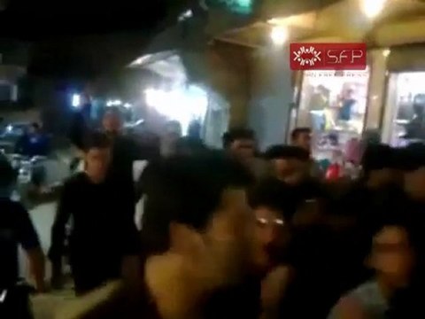 فري برس إدلب كفرنبل مظاهرة مسائية الأحد 9 10 2011