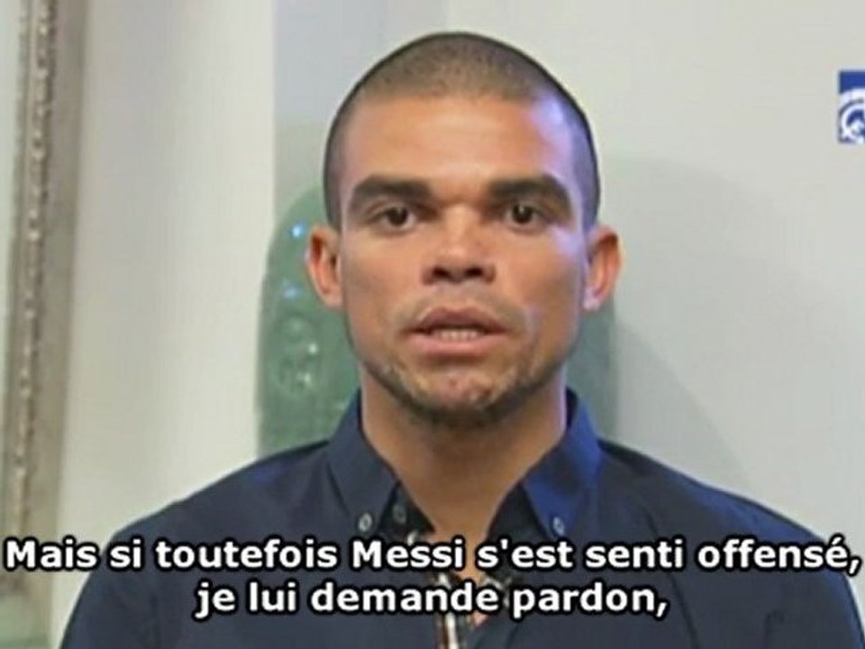 Pepe : "L'action de Messi ? Involontaire..."