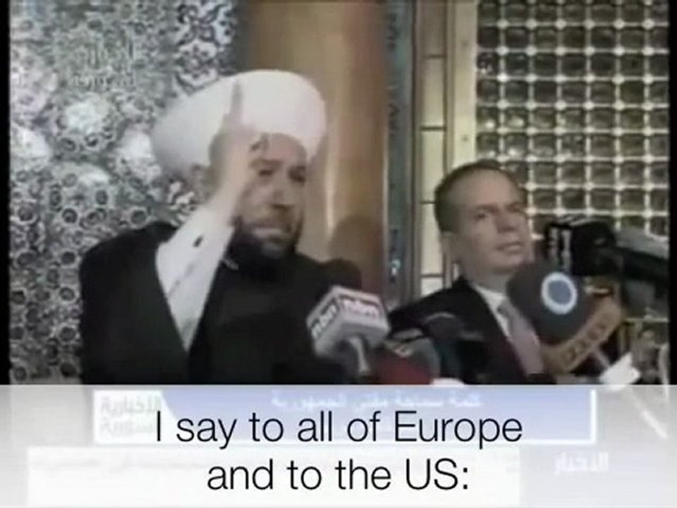 Syrian regieme threatens to activate suicide bombers in Europe and the U S, who is the real terrorist now!!