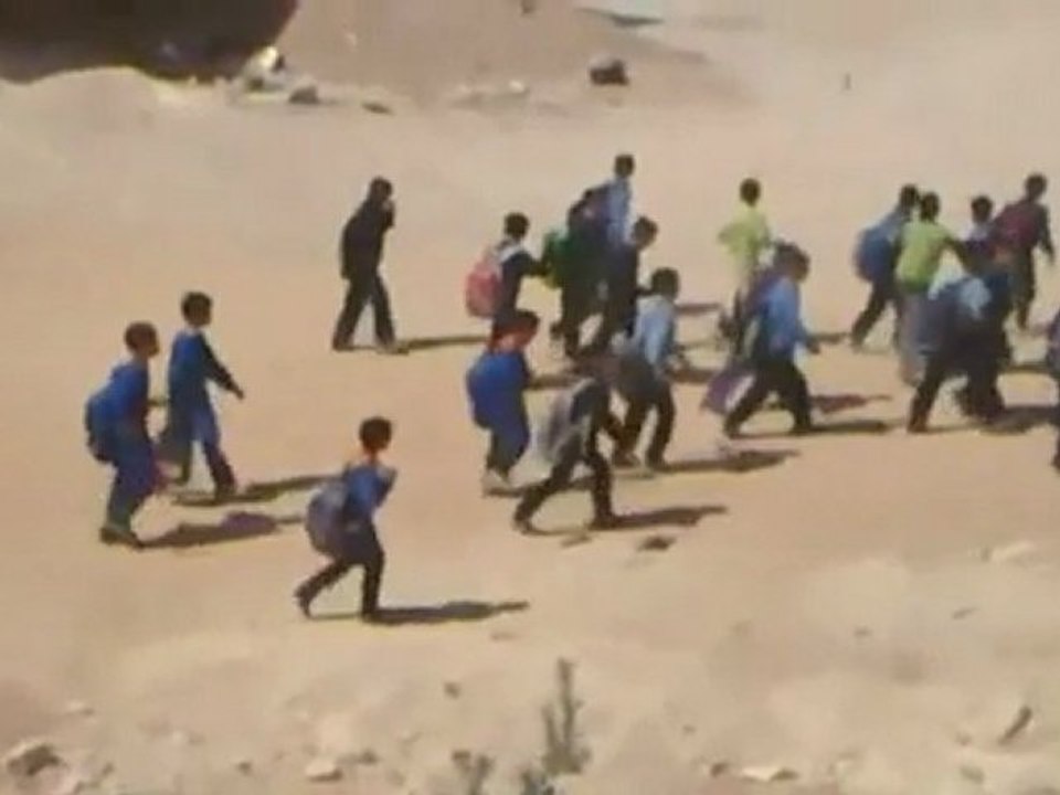 فري برس   معضمية الشام اطفال المعضمية في مظاهرتهم المتواضعة 11 10 2011