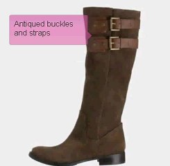 Nine West Tumble Riding Boots