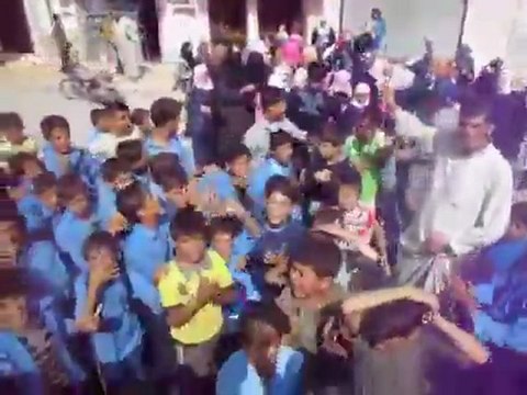 فري برس ادلب جرجناز مظاهرات طلابية الاربعاء12 10 2011 ج2