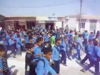 فري برس   ادلب جرجناز مظاهرات طلابية الاربعاء12 10 2011 ج3