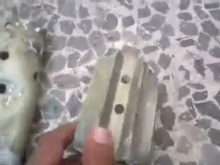 فري برس   حمص دير بعلبة اثار القصف على المنازل 13 10 2011