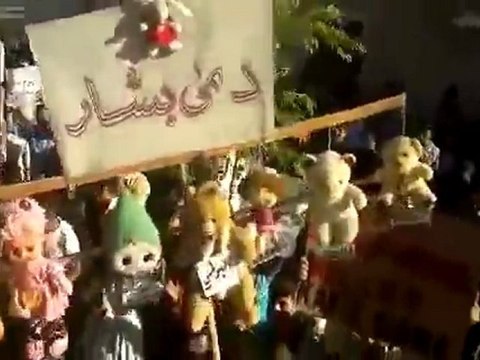 فري برس كفرومة ادلب جمعة احرارالجيش ابواق النظام دمى 14 10 2011