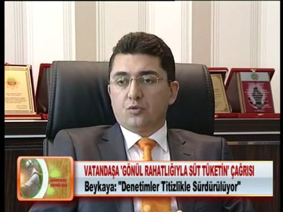 VATANDAŞA ‘GÖNÜL RAHATLIĞIYLA SÜT TÜKETİN’ ÇAĞRISI 20.01.2012