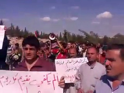 فري برس ادلب حاس مظاهرة جمعة احرار الجيش 14 10 2011