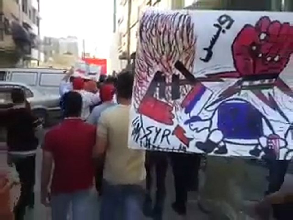 فري برس    ريف دمشق   زملكا   جمعة أحرار الجيش مظاهرات الأحرار 14 10 2011 ج6