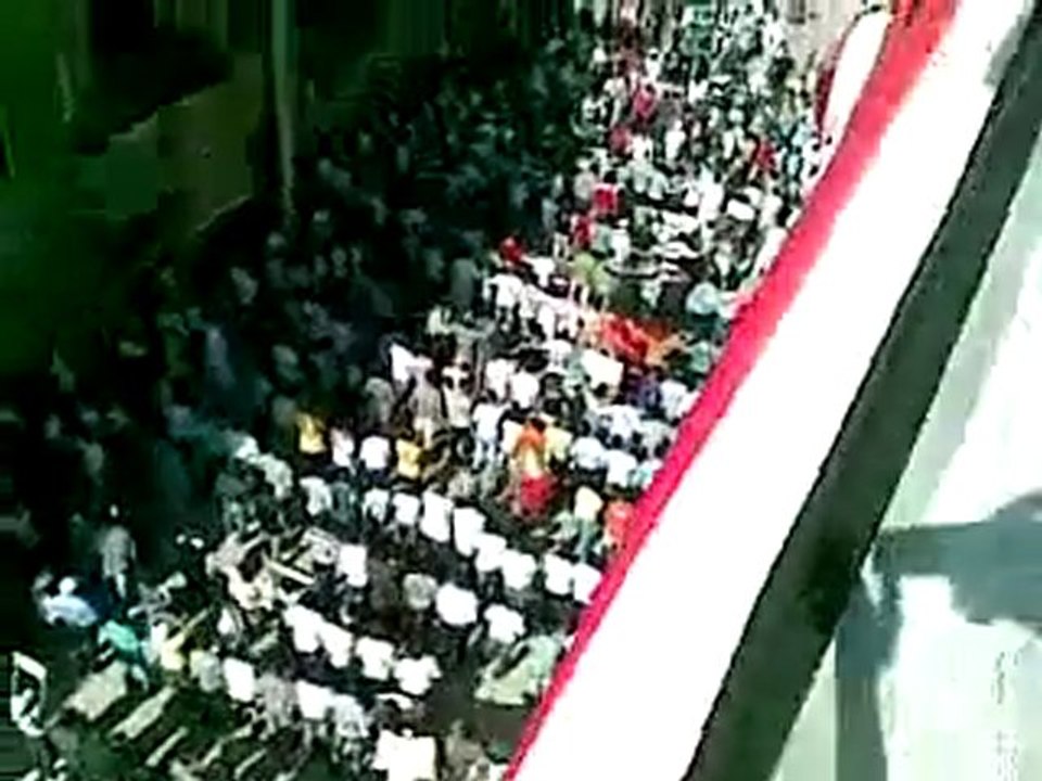 فري برس   أحرار حمص الوعر   جمعة أحرار الجيش 14 10 2011 ج2