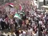 فري برس   حمص   ديربعلبة مظاهرة ولا اروع حاااشدة جدا  وين الملاي 14 10 2011