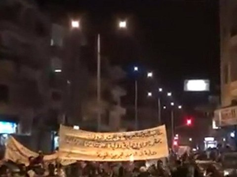 فري برس مسائية مدينة ادلب جمعة أحرار الجيش 14 10 2011