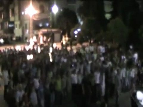 فري برس حمص حي القصور مسائية بعد صلاة العشاء 15 10 2011