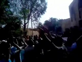 فري برس   تشييع الشهيد زياد رفيق الطه ديرالزور 16 10 2011