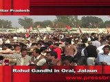 Congress Leader Rahul Gandhi in Orai, Jalaun (U.P) Part 1
