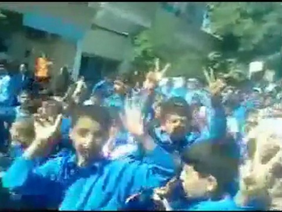 فري برس   إدلب   معرة حرمة   ردا على الجامعة العربية 17 10 2011