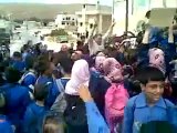 فري برس   إدلب   معرة حرمة   مظاهرة طلابية 18 10 2011
