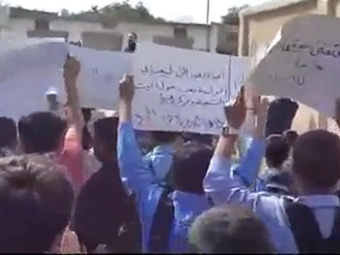 فري برس الحولة شدو الهمة يا طلاب الحرية صارت عالباب 18 10 2011