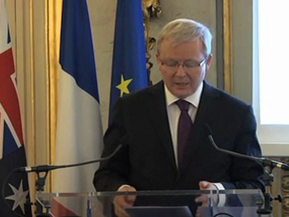 Inauguration de la journée « Australie » organisée par CampusFrance (19.12.2012)