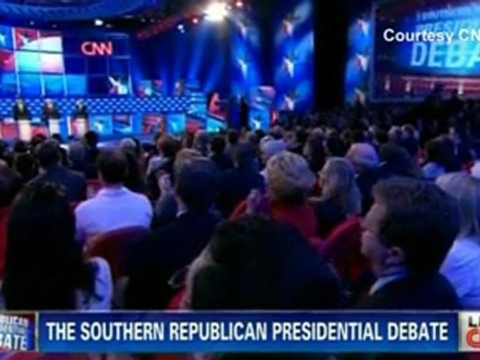 Clashes at Republican debate