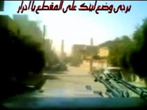 فري برس مقطع جديد مسرب لقصف مإذنة مسجد عثمان بدير الزور و تكذيب بشار الاسد
