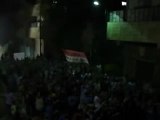 فري برس   حمص باب الدريب حي جب الجندلي بشار الأسد حقو صرمايي 18 10 2011
