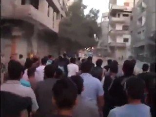 فري برس   ريف دمشق سقبا بلا روسيا وبلا لبنان جاي الدور يا ايران 18 10 2011