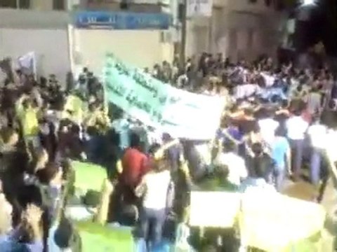 فري برس حمص مسائية حي الخالدية رائعة الانتصار حرية 18 10 2011