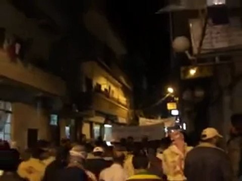 فري برس ريف دمشق الزبداني مسائيات الثوار والهتاف للشهيد ج2