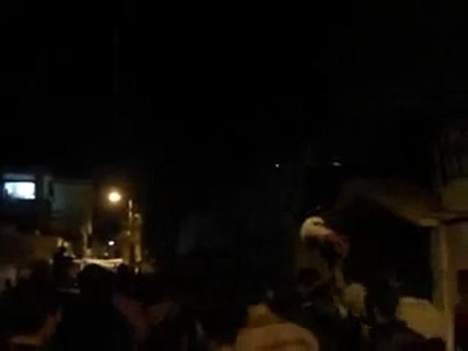 فري برس   ريف دمشق الزبداني مسائيات الثوار والهتاف للشهيد ج3