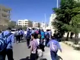 فري برس   حماة حي الكرامة 19 10 2011