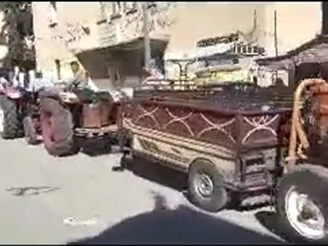 فري برس إدلب كفرتخاريم أزمة المازوت في البلدة 19 10 2011