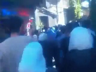 فري برس   مظاهرات طلابية في حي الميدان بدمشق 20 10 2011