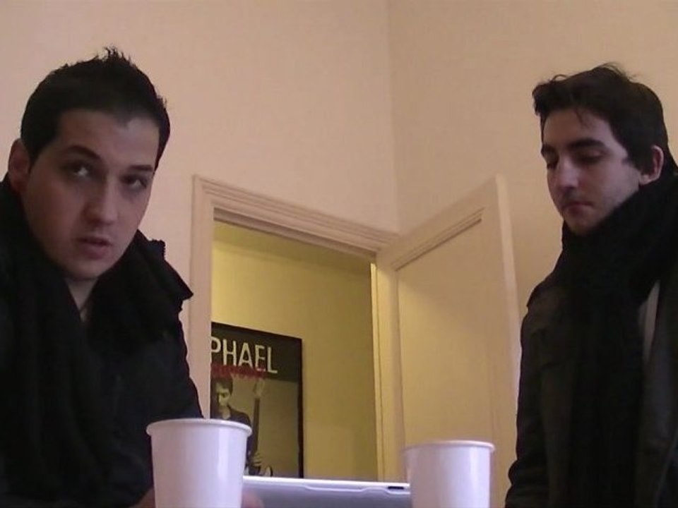 Geoffrey Not et Quentin Lemonnier parrains de la Finale de Trem'pleins de chant ce soir au KM à Carcassonne !