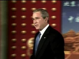 Bush joke aliens