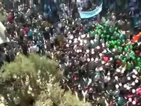 فري برس مدينة ادلب جمعة شهداء المهلة العربية 21 10 2011 ج1