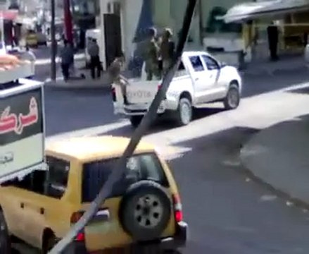 فري برس اللاذقية الصليبة قطعان الشبيحة و الأمن 21 10 2011