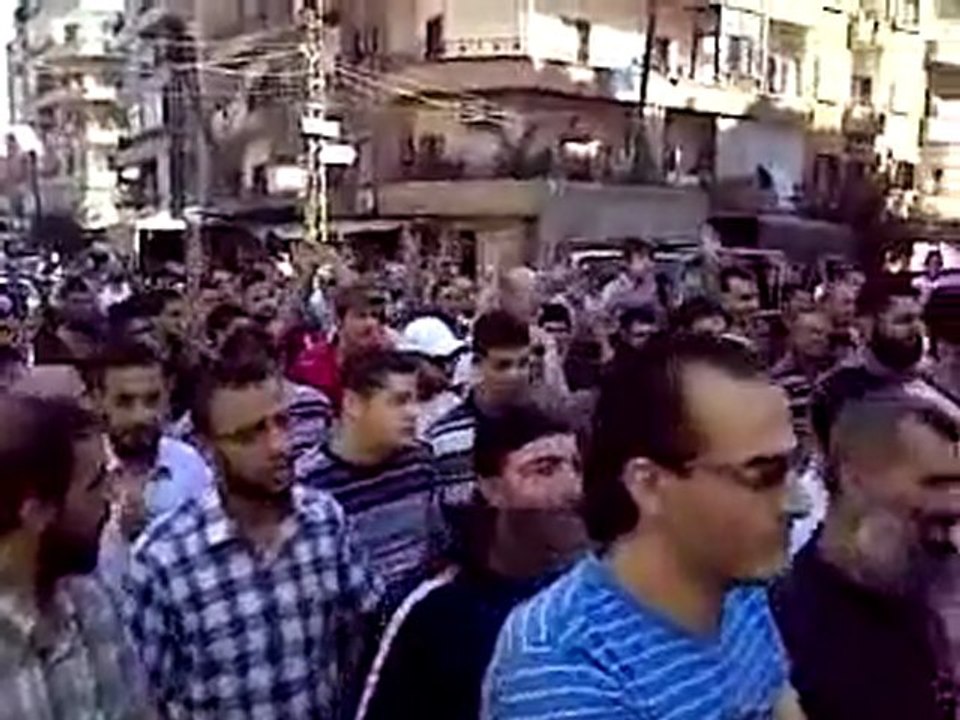 فري برس   النصرة    طرابلس الشام في جمعة شهداء المهلة العربية ج 5