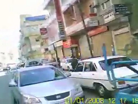 فري برس ريف دمشق داريا انتشار الأمن بشارع الثورة شهداء المهلة 21 10 2011