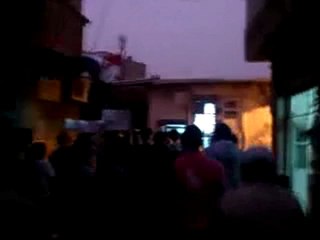 فري برس   مسائية برزة دمشق جمعة المهلة العربية 21 10 2011