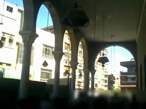 فري برس مظاهرة الحسن الميدان جمعة شهداء المهلة العربية 21 10 2011